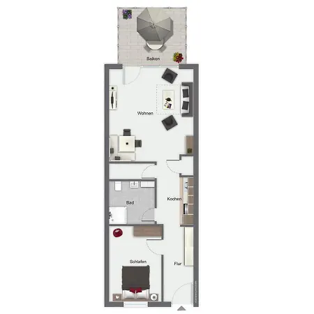 Papillon 01-3 Apartment